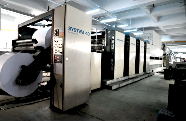 Web printing production context