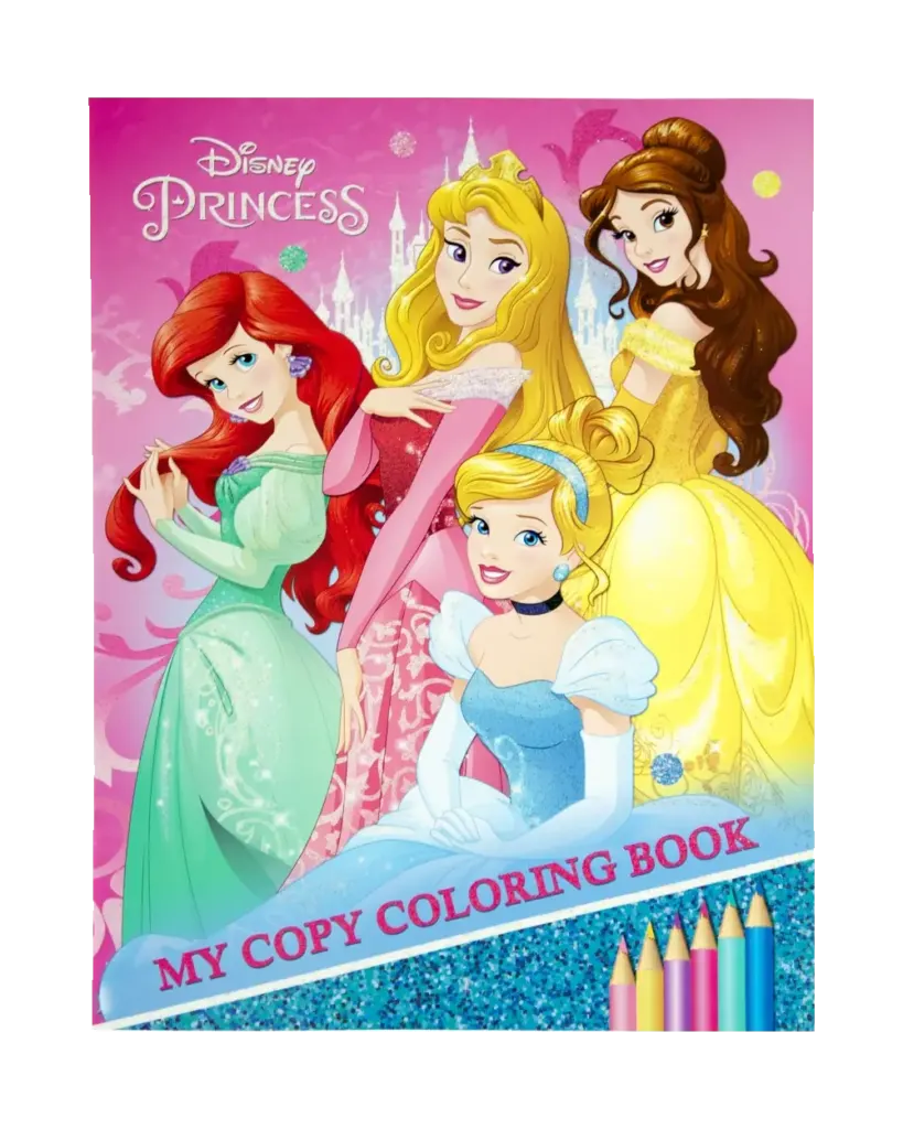 Disney Princess My Copy Colouring Book
