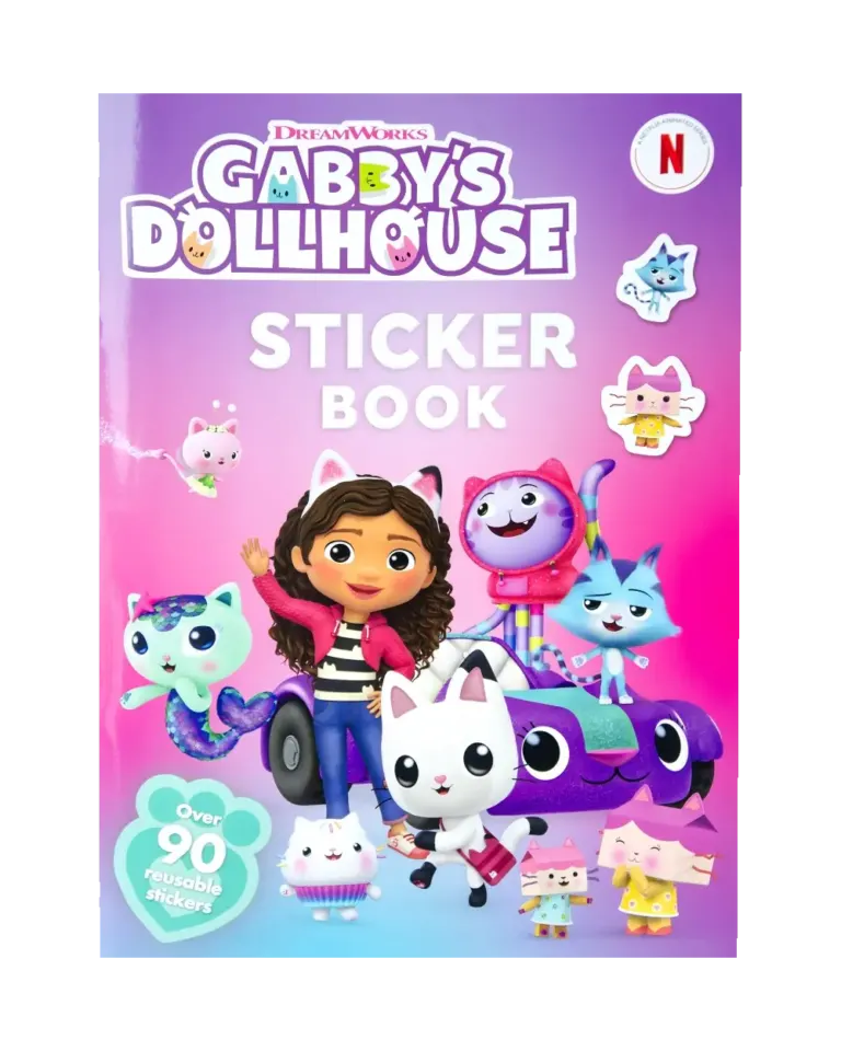 Gabby's Dollhouse Sticker Book