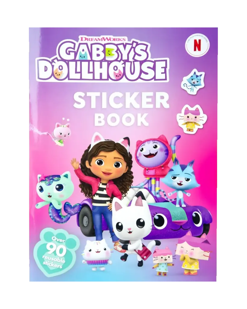 Gabby's Dollhouse Sticker Book