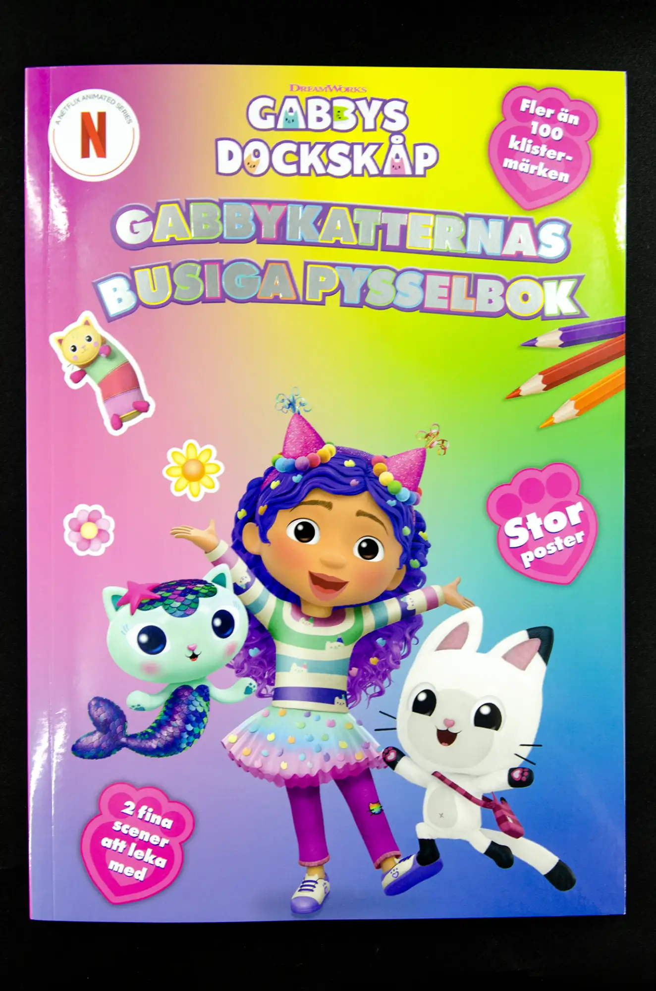 Gabby's Dollhouse Ultimate Colouring & Activity Book cover