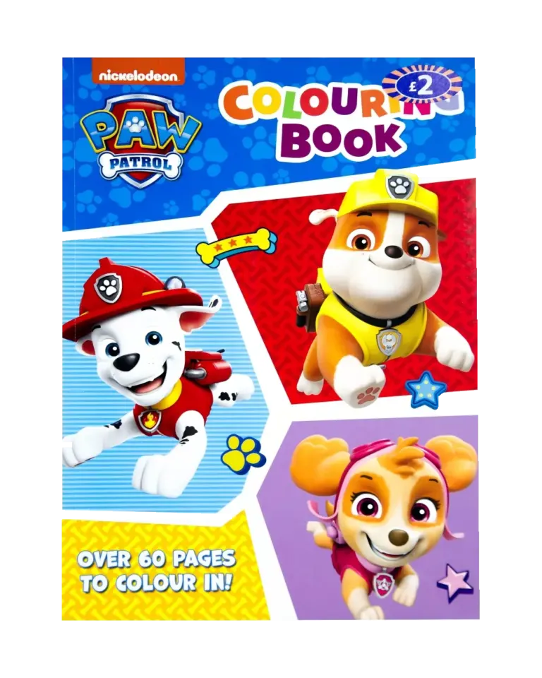 Paw Patrol Colouring Book