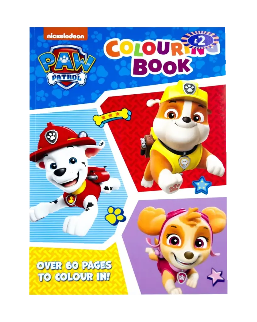 Paw Patrol Colouring Book