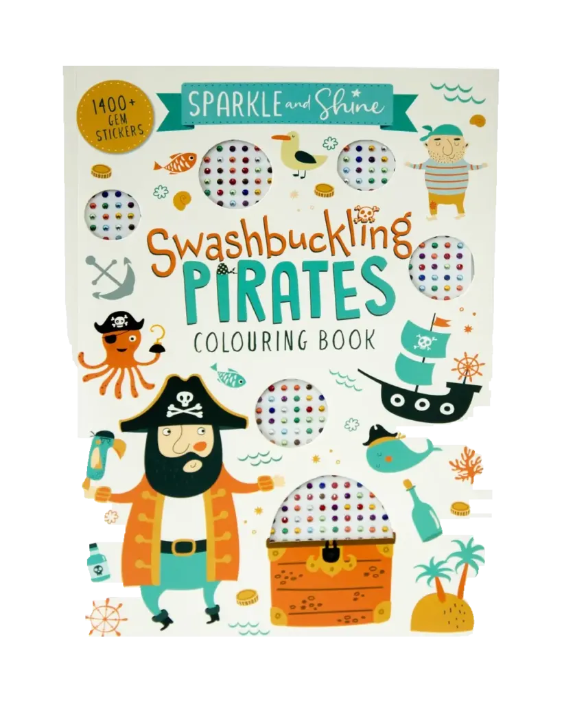Swashbuckling Pirates Colouring Book