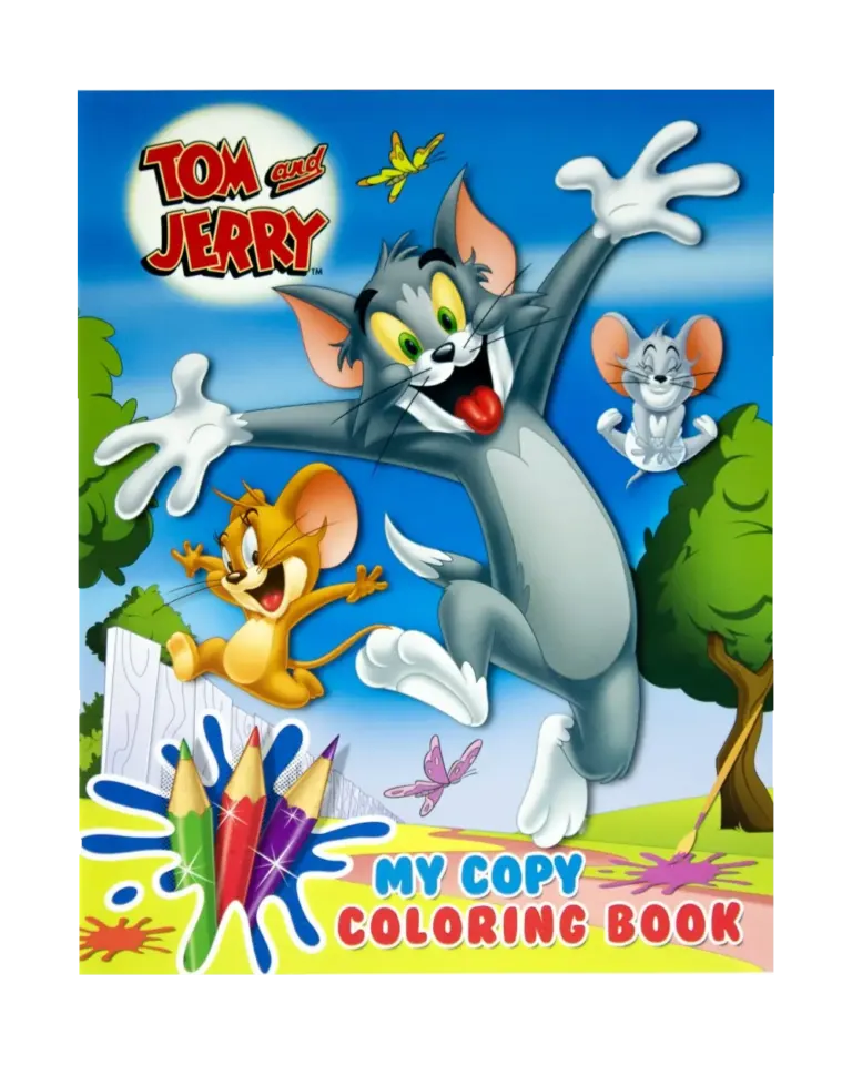 Tom and Jerry My Copy Colouring Book