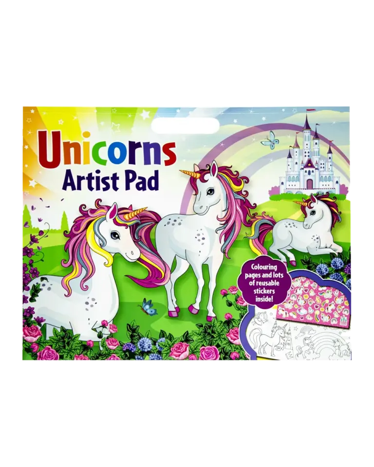 Unicorns Artist Pad