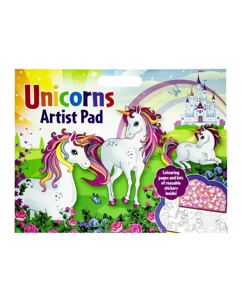 Unicorns Artist Pad