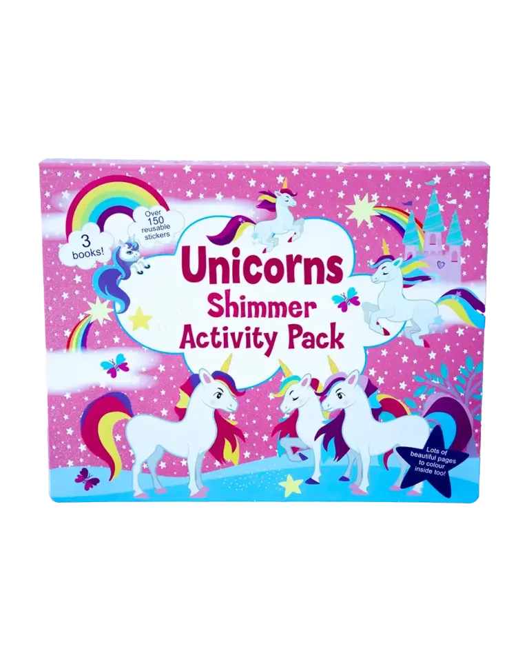 Unicorns Shimmer Activity Pack