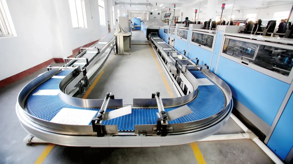 Muller Martini perfect binding line