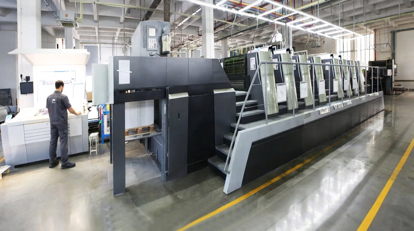 Heidelberg XL106 sheetfed printing press at Anhui Printing Group