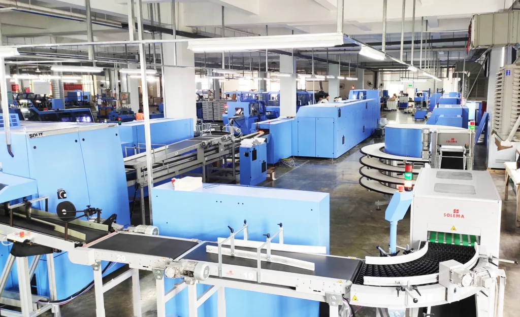 Production workshop at Anhui Printing Group