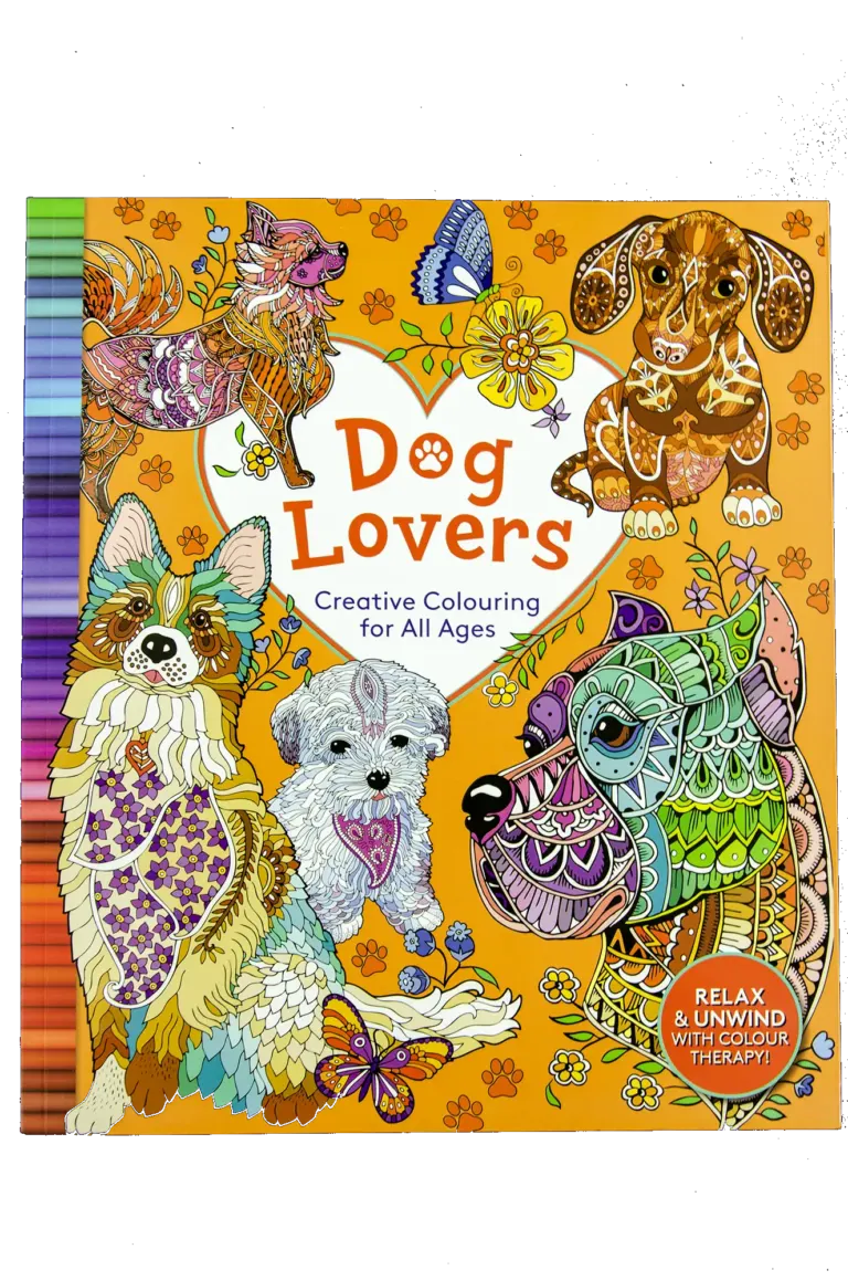 Dog Lovers Creative Colouring for All Ages