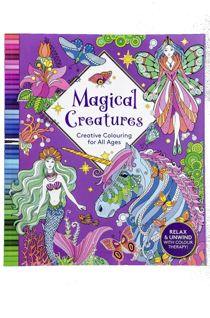 Magical Creatures Creative Colouring for All Ages