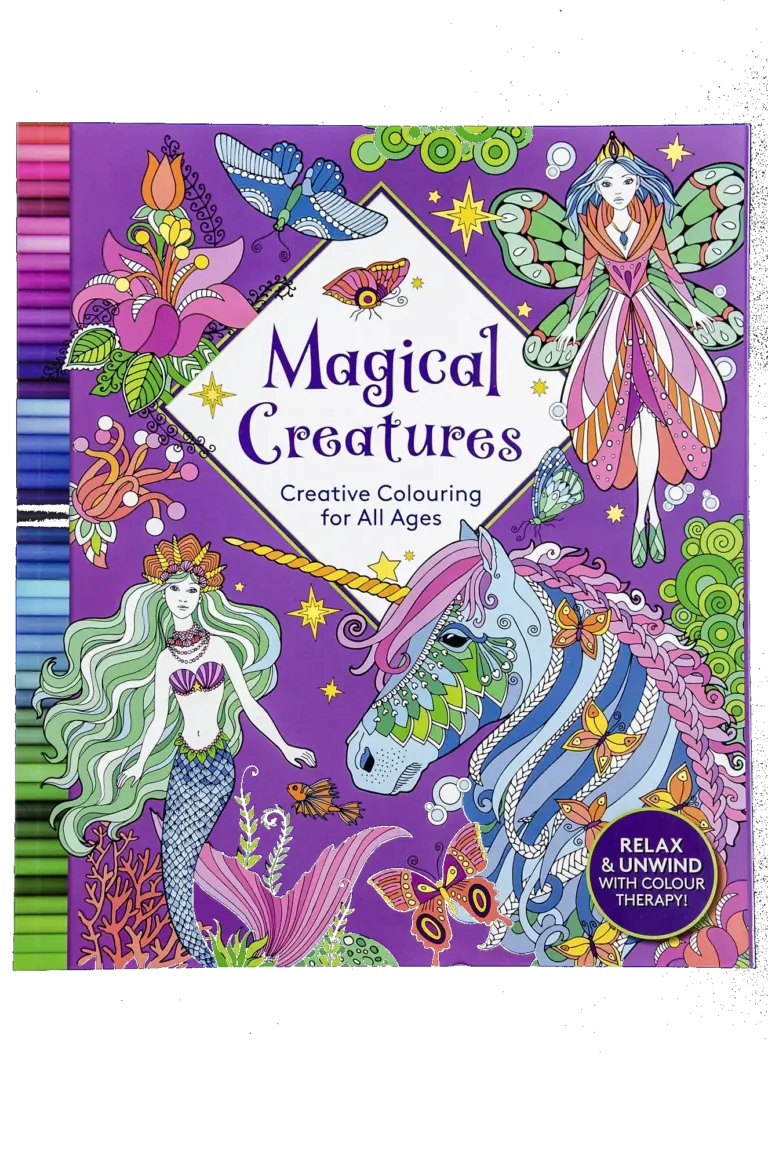 Magical Creatures Creative Colouring for All Ages